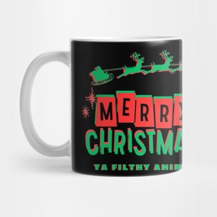 Merry Christmas, Ya Filthy Animal! Mug